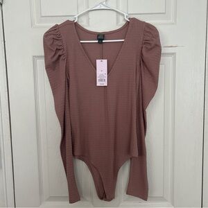 Women's Mauve Bodysuit